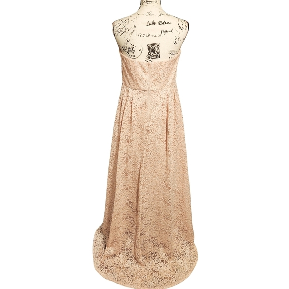 My Michelle Pink Strapless Dress - Picture 7 of 12